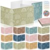 Cinrobiye 24 Pcs Boho Privacy Folders Standard for Students Cardboard