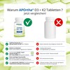 APOrtha Vitamin D3 10,000 IU + 200 μg K2 99+%
