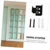Gadpiparty 2pcs Sliding Closet Door Guides Floor Stopper Hardware for