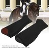 2Pcs Leather Half Chaps Equestrian Horse Riding Half Chaps Leg