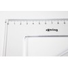 Rotling R823525 Centro Triangle Ruler, Set of 2, 9.8 inches