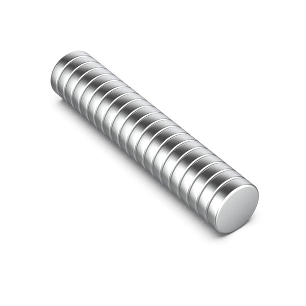 JIUMAG N42 Mini Neodymium Magnets,6mm x 2mm Super Strong Round