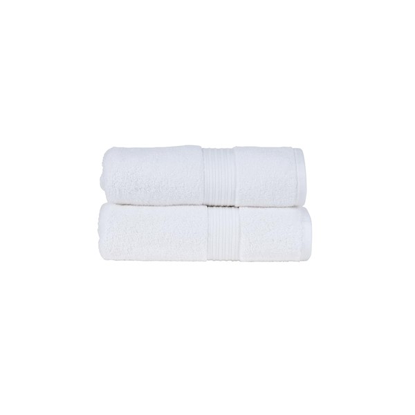 Christy Supreme Hygro 2 Hand Towels Set | White |