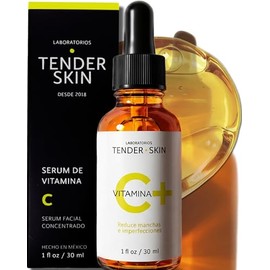Suero Facial Concentrado de Vitamina C Activada con Ácido Hialurónico, Vitamina E y Aloe Vera – Antioxidante, Aclara, Ilumina y Unifica el Tono, Reduce Manchas y Líneas de Expresión, 30ml