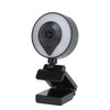 Webcam Full HD Computer Live Recording Touch Dimming Camera with