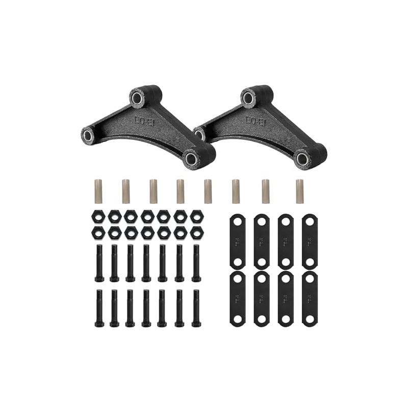 Trailer Shackle Kit,Heavy Duty Tandem Trailer Axle Shackle Kit, Dual