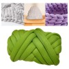 1.5kg Chunky Yarn Jumbo Tubular Yarn Soft Arm Knit Green