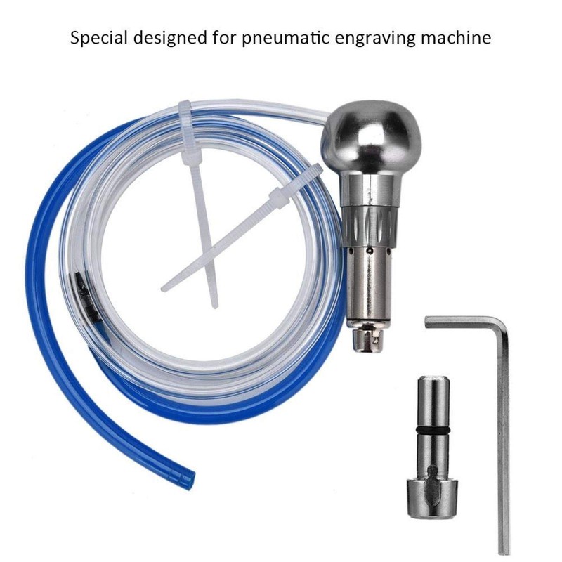 Engraving Handpiece, Portable Jewellery Engraving Tools Accessory, for Pneumatic Engraving