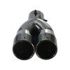 ZYHW Dual Exhaust Tip 2.4 inch Inlet, Universal Car Exhaust