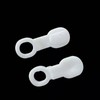 DWUENT curtain hooks,curtain hooks plastic,curtains with hooks,for Ceiling Shower Curtain