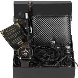 BSTcentelha Men Gift Set Mens Wacth Set Mens Gift Father Boyfriend Gift Set（SetC）