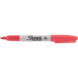 Sanford Open Stock Solar Flare Sharpie Fine Pt. Permanent Marker Red