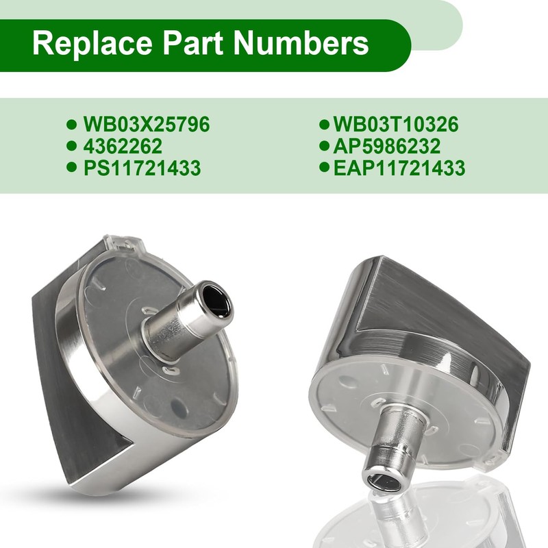 5PCS WB03X25796 Gas Cooktop Knob Fits for ge Profile Stove