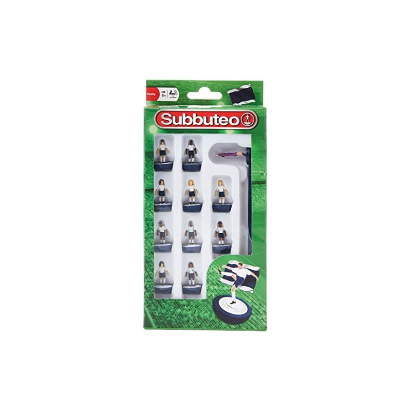 Subbuteo 3455 Player Set, White/Blue