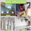 24 Pieces LED Puck Lights Wireless Under Cabinet Lighting 60