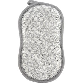 4 Zivigo Multi-Purpose Dual Sided Scrubbing Sponges, Non-Scratch Microfiber for Kitchen Cleaning, Along with Heavy Duty Scrubbing Power - Reusable Dish Sponge for Dishes, Pots and Pans (Pack of 4)