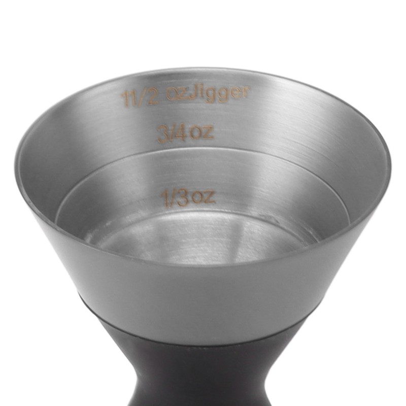 Cocktail Jigger Double Sided Stainless Steel Shot Measure Jigger with