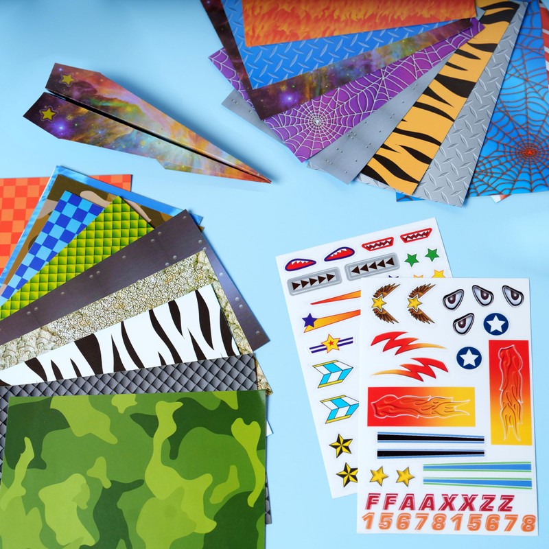 Creativity for Kids Paper Airplane Squadron - Create 20 Paper