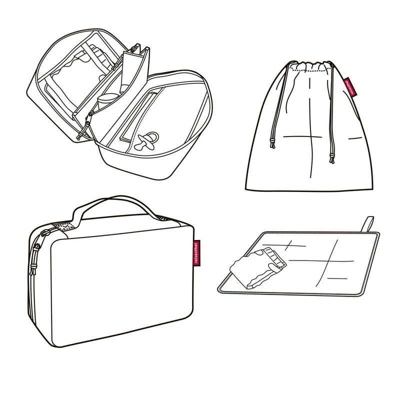 Reisenthel Babycase Nappy Bag, 3 Litres, 24 x 15.5 x