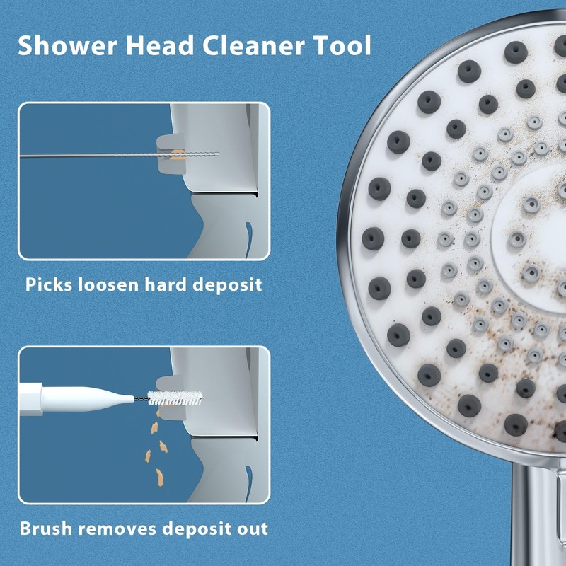 Multisize Shower Head Cleaner Tool, Shower Head Cleaning Brush Picks