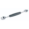 KitchenCraft Double Melon Baller / Parisienne Scoop, Stainless Steel with