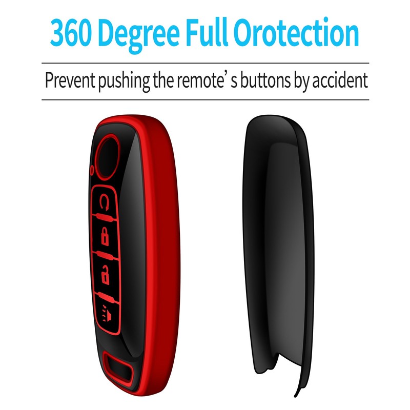 Tukellen for Nissan Key Fob Cover Special Soft TPU Key