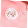 BIUDECO 1bag Rectangular Manicure Diamond Nail Art Rhinestones Decorations DIY