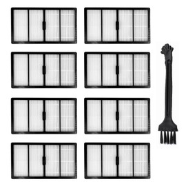 KENSHIRE S9 Series Replacement Filter Compatible with iRobot Roomba S9 Plus Filter S9+ 9150 9550 Replacement Filters, Pack of 8