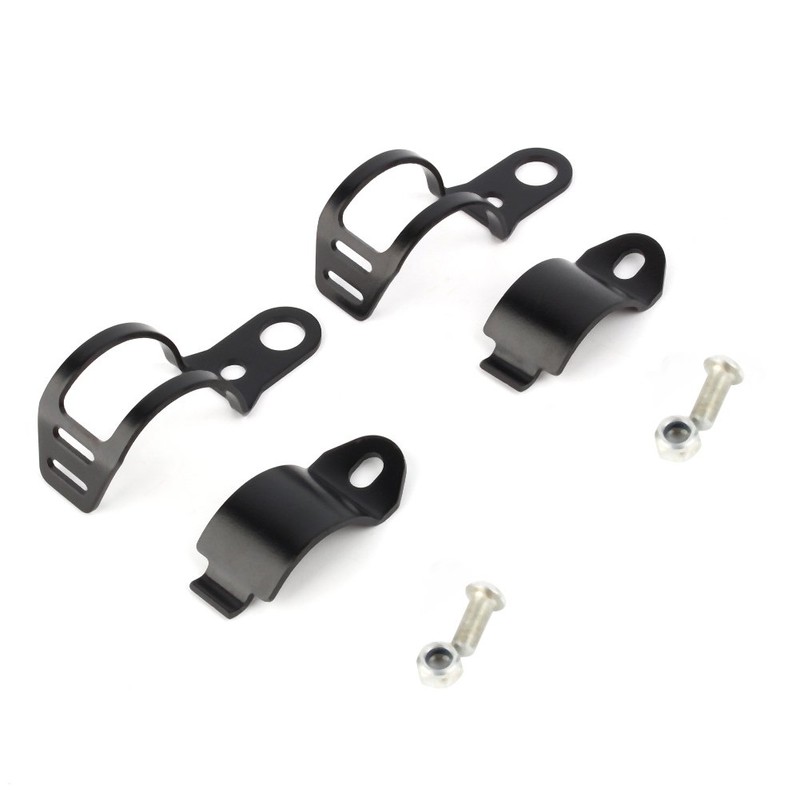 2 pcs/pair Motorbike Turn Signal Mount Bracket, Universal Indicator Fork