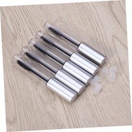 Ipetboom 10ml Empty Eyelash Bottle Set 5pcs Clear Mascara Tube for Diy Beauty Products