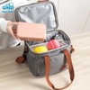 morytrade Insulated Bag Lunch Box Holder 2 Layer Lunch Bag