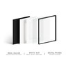HAUS AND HUES 8x8 Picture Frame with Real Glass &