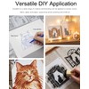 16 Pcs Window Cat Stencils,Animal Theme PET Vintage Drawing Templates