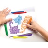 Fred & Friends Fred Zoodlers - Juego de 6 crayolas,