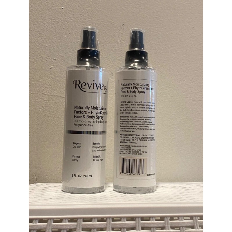 RéVive Revive Rx Naturally Moisturizing Factors Phytoceramides Face Body Spray
