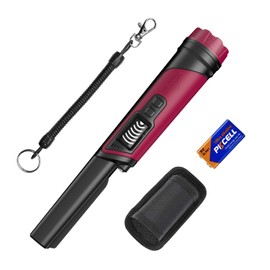 DR.ÖTEK Pinpointer Metal Detector, IP68 Waterproof, 360° Search Handheld Pin Pointer with LCD Screen, Holster, Innovative Interference Cancellation, Rubber Handle for Secure Grip, Non-Slip
