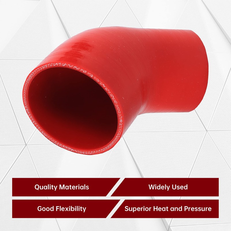 FGJQEFG Heavy Duty Silicone Intercooler Boot Kit Compatible with Dodge