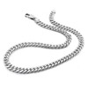 Dankadi Men Italian 925 Sterling Silver Necklace 8-10-12MM Solid Miami