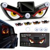 Solar Powered Devils Eyes LED Car Light, Devil Eyes Lights