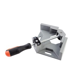 COHEALI 1PC Multi Function Right Angle Clamp Woodworking Clamp for Fixation for Framing Welding and Drilling Lightweight Durable Design Grey