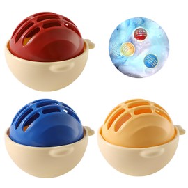 Pack of 3 Pet Hair Remover Washing Machine, Puffer Fish Shape, Reusable Lint Balls, Reusable, Pet Hair Remover Washing Machines, Cat Hair Remover for Removing, Pet Hair, Lint