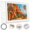 PITAPITA 1000pc Rotating Puzzle Board with Drawers and Cover, 1500