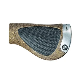 Ergon GP1 Grips Unisex hift Bicycle Handlebar Grip, Unisex, Fahrradlenkergriff GP1 Gripshift, Biokork, Large