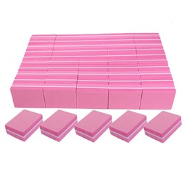 AhaTopia- MATERIALES DE ALTA CALIDAD DE PUFFERS: Nuestras mini limas de uñas con bloque pulidor están hechas con papel de lija de primera calidad y ma