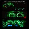 WLJH Bright Green LED Bulb Instrument Panel Cluster Gauge Light