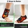2Pcs Cordless Foot and Ankle Massager for Pain Relief, Rechargeable
