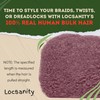 Locsanity Afro Kinky 100% Bulk Natural Human Hair - Braiding