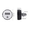 Digital Zinc Alloy Cam Cabinet Lock with Key Override 100