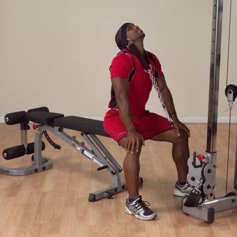 Workouty Padded Head Harness with Chain Crossfit Weight Lifting Head