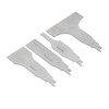 4PCS Reciprocating Saw Scraper Blade Multifunctional Stainless Steel Tile Cleaning